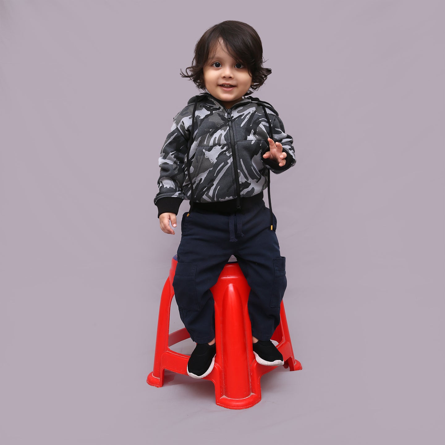 BOYS ZIPPER HOODIE