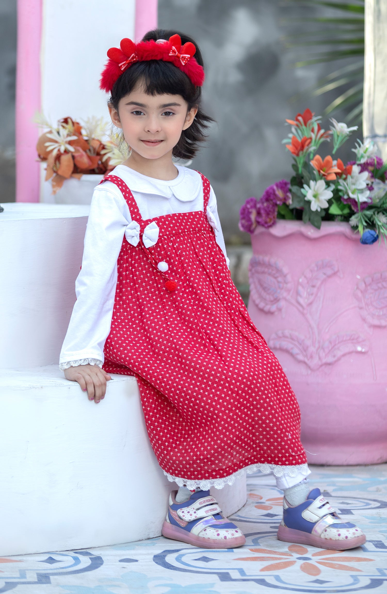 GIRL BOW SUIT (3 PCS) - Fig Kids 