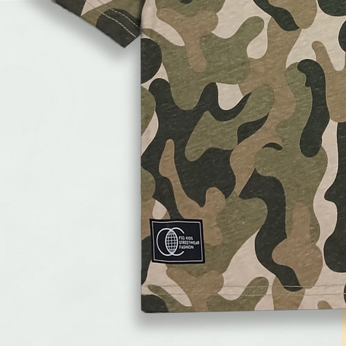 BOYS T-SHIRT/ARMY