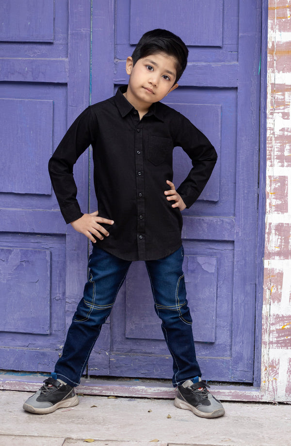 BOYS CASUAL SHIRT - Fig Kids 