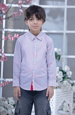 CASUAL SHIRT POLKA F/S