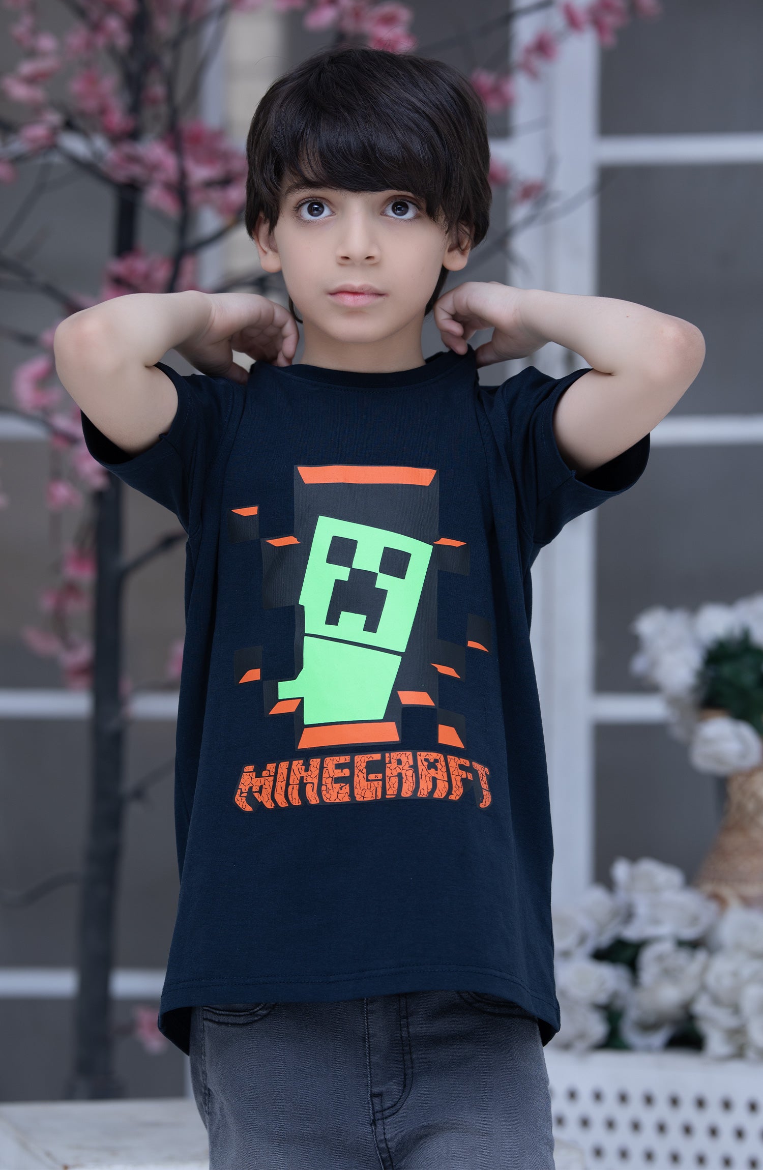 BOYS TEE SHIRT(H/S)