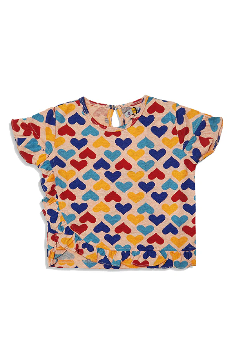 GIRLS TOP H/S