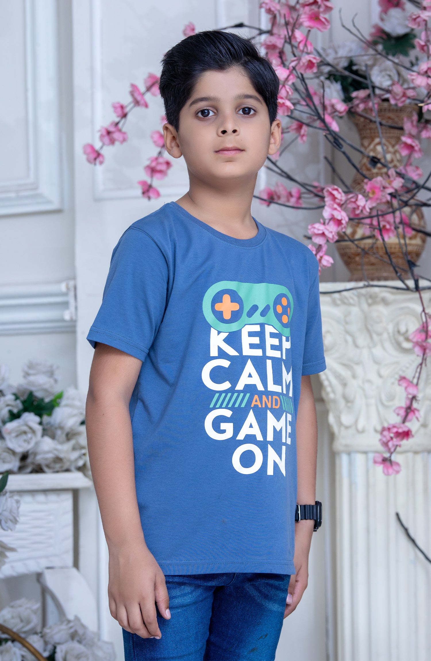 BOYS TEE SHIRT(H/S)