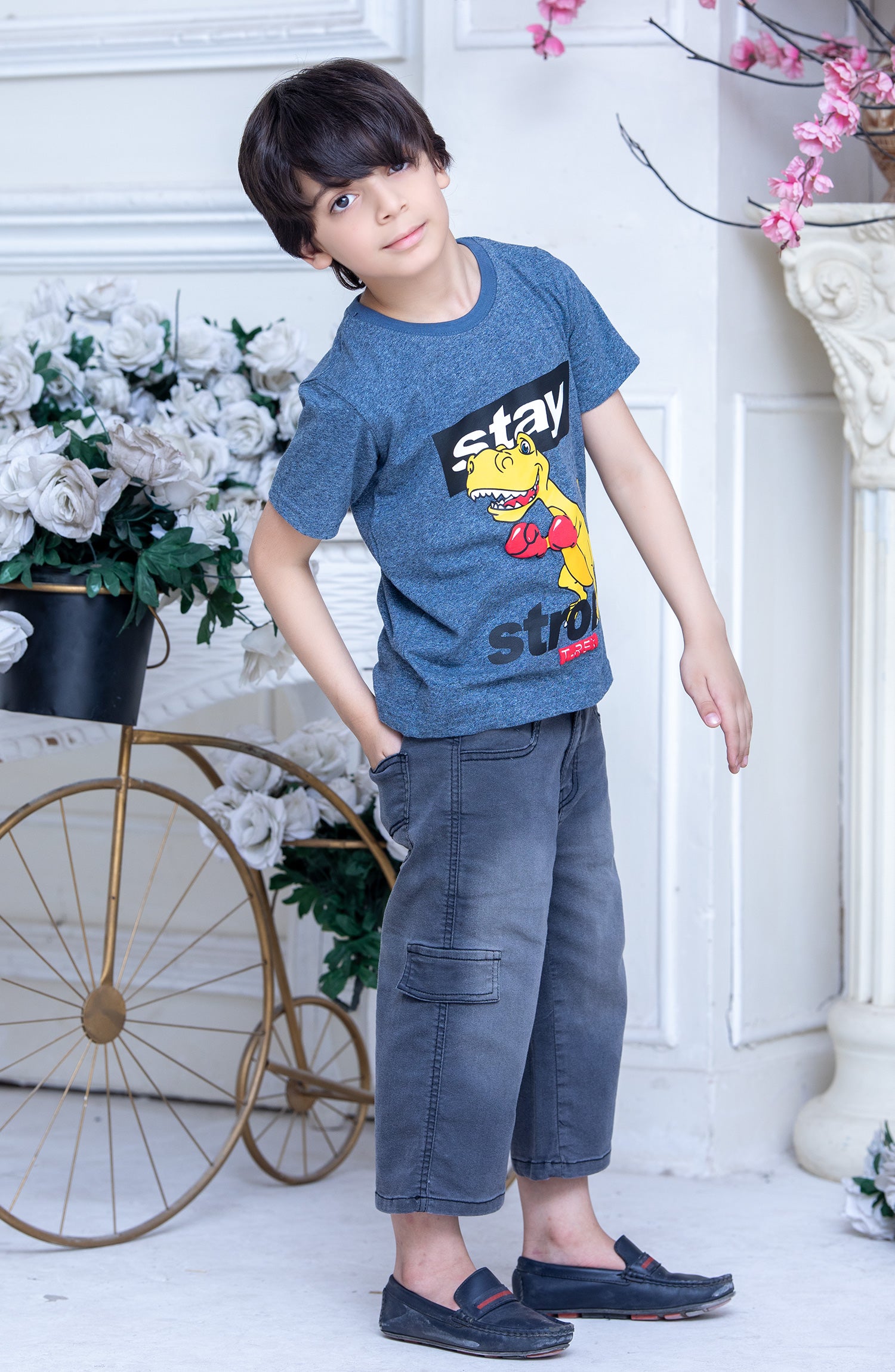 BOYS TEE SHIRT(H/S)