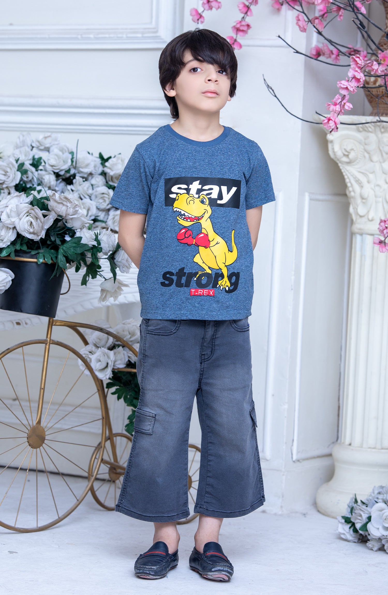 BOYS TEE SHIRT(H/S)
