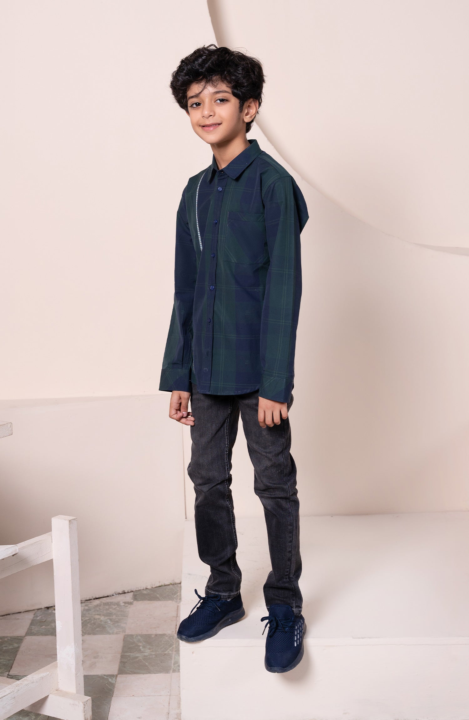 BOYS CASUAL SHIRT - Fig Kids 