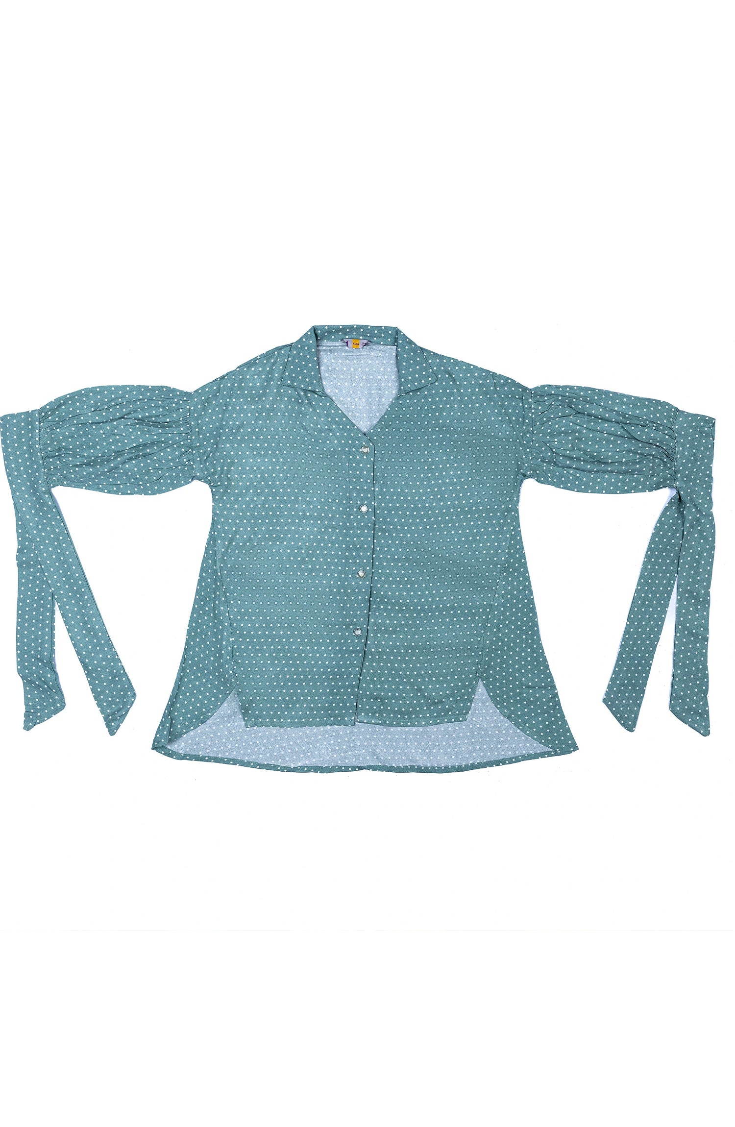 GIRLS TOP (POLKA DOT) - Fig Kids 