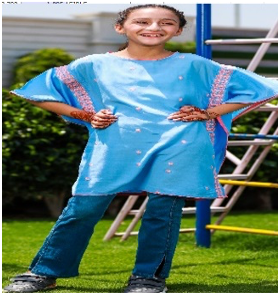 GIRLS SHRUG (TOP) - Fig Kids 